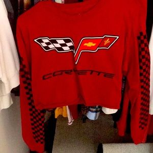 Corvette crop top